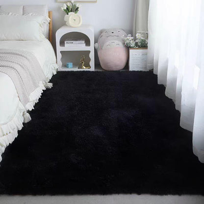 Fluffy Bedside Rug, Multi-Size Modern Soft Plush Bedside Carpet, Non-Slip Floor Mat for Home Living Room Bedroom Dormitory