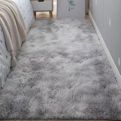 Fluffy Bedside Rug, Multi-Size Modern Soft Plush Bedside Carpet, Non-Slip Floor Mat for Home Living Room Bedroom Dormitory