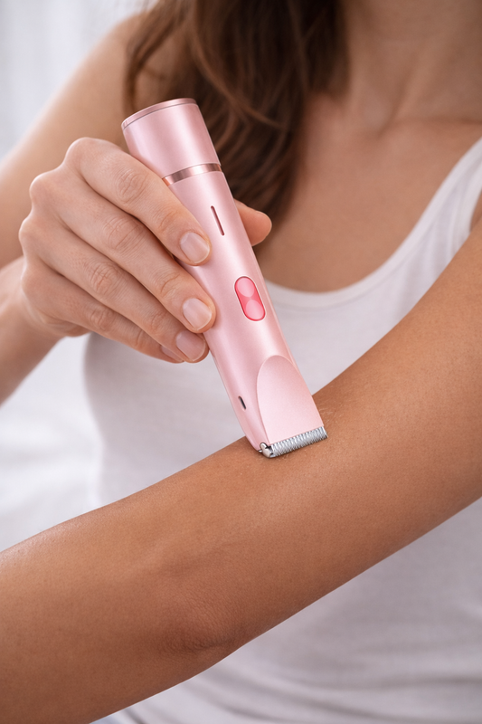 Pain-Free Bikini Trimmer - Safe for Sensitive Areas
